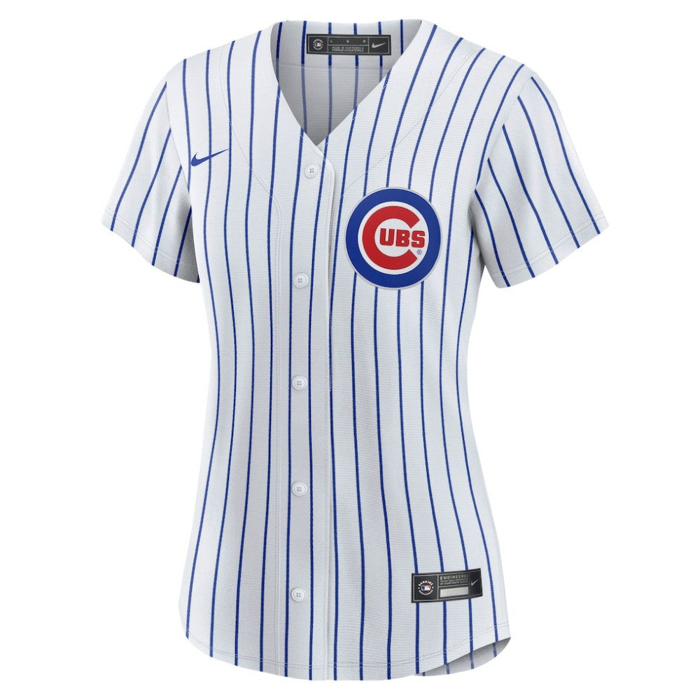 White Pete Crow-Armstrong Chicago Cubs Nike Women's Home Replica Jersey