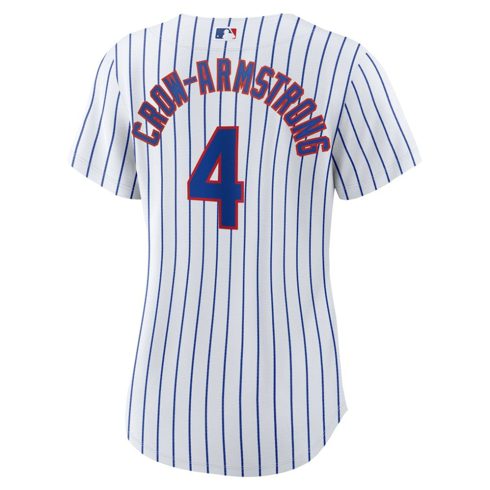 White Pete Crow-Armstrong Chicago Cubs Nike Women's Home Replica Jersey