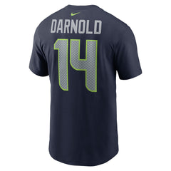 Sam Darnold  Name & Number T-Shirt - Seattle Seahawks T-shirts