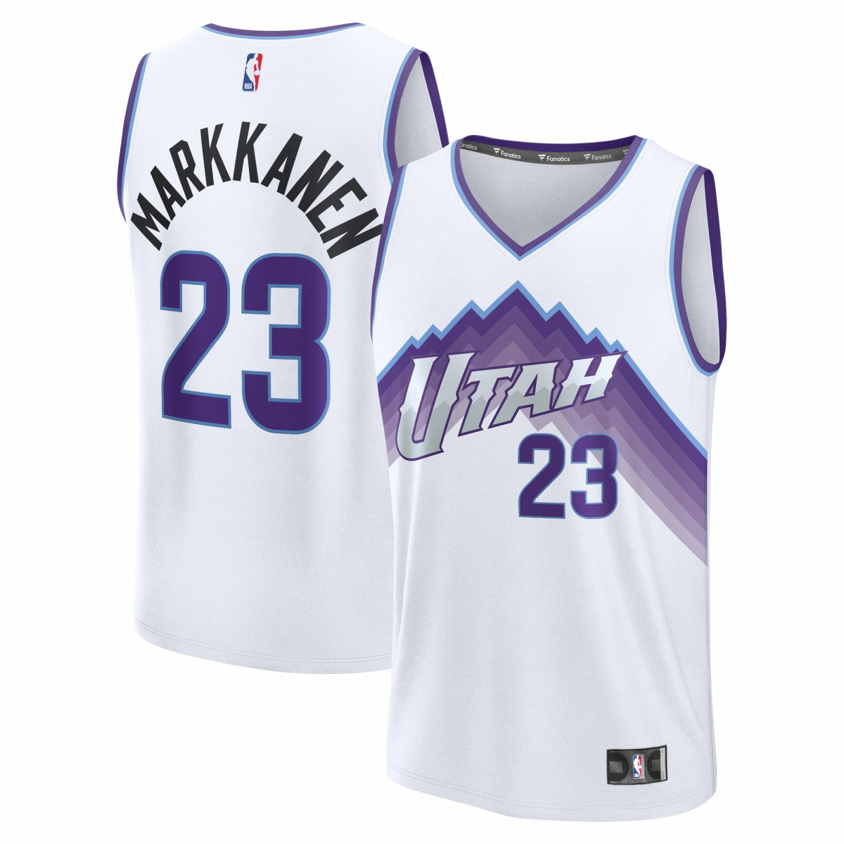 Fanatics Lauri Markkanen Utah Jazz Fast Break Replica Jersey