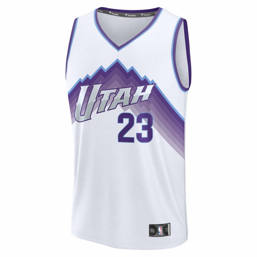 Fanatics Lauri Markkanen Utah Jazz Fast Break Replica Jersey