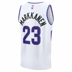 Fanatics Lauri Markkanen Utah Jazz Fast Break Replica Jersey