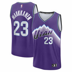 Fanatics Lauri Markkanen Utah Jazz Youth Fast Break Replica Jersey