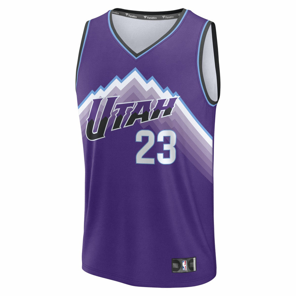 Fanatics Lauri Markkanen Utah Jazz Youth Fast Break Replica Jersey