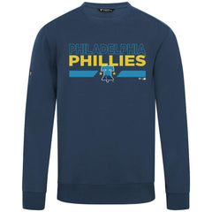 Navy Philadelphia Phillies Levelwear City Connect Zane No Hitter Pullover Sweatshirt