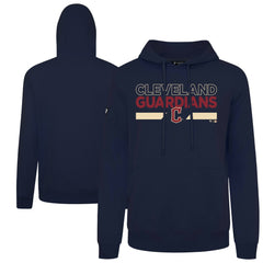 Navy Cleveland Guardians Levelwear City Connect Podium No Hitter Pullover Hoodie