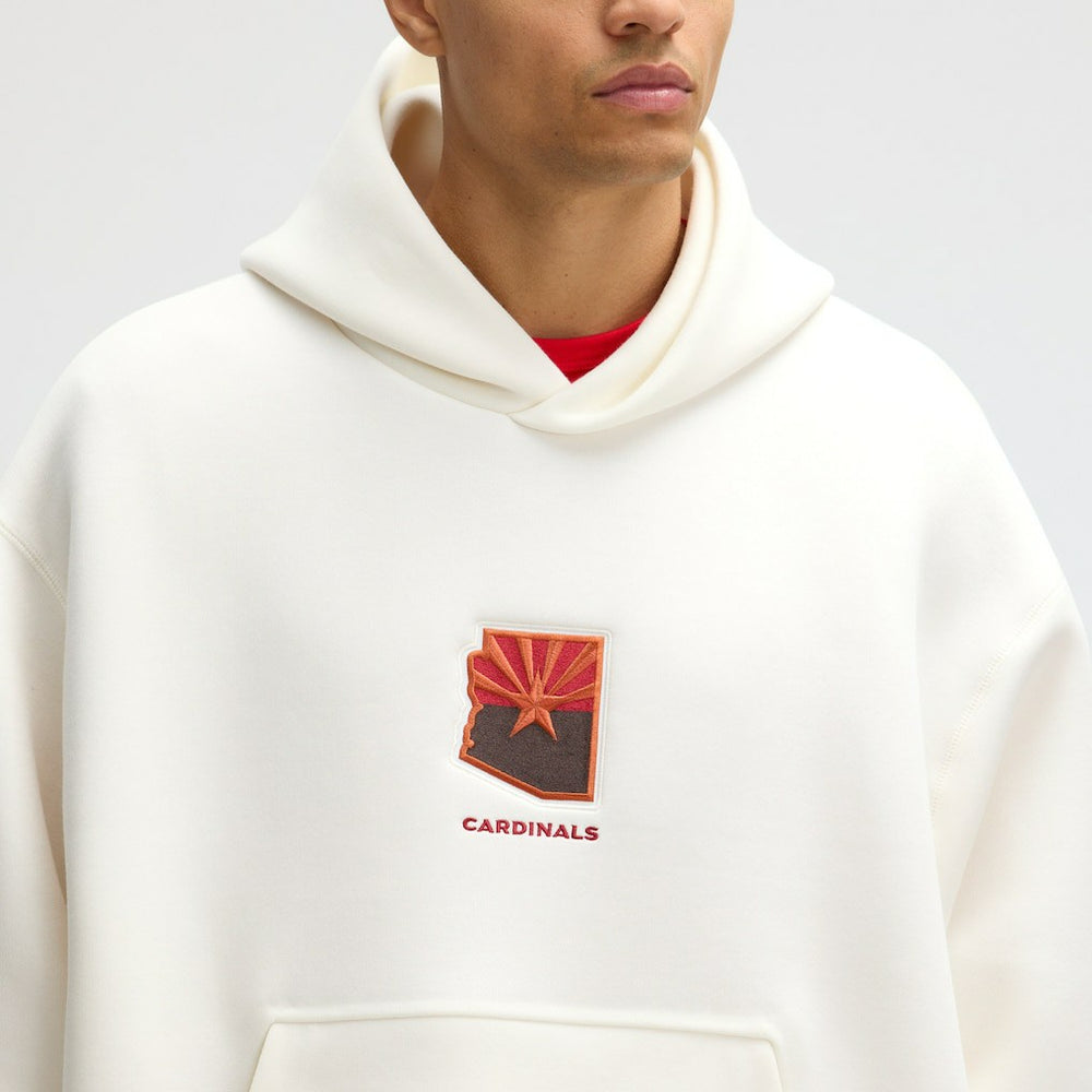 2025 Rivalries Collection Oversized Tech Fleece Hoodie - Arizona Cardinals Hoodies