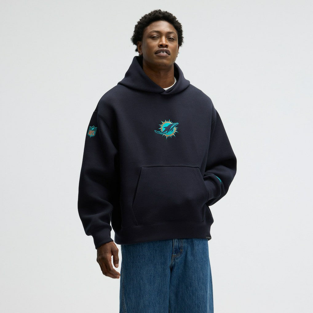 2025 Rivalries Collection Oversized Tech Fleece Hoodie - Miami Dolphins Hoodies