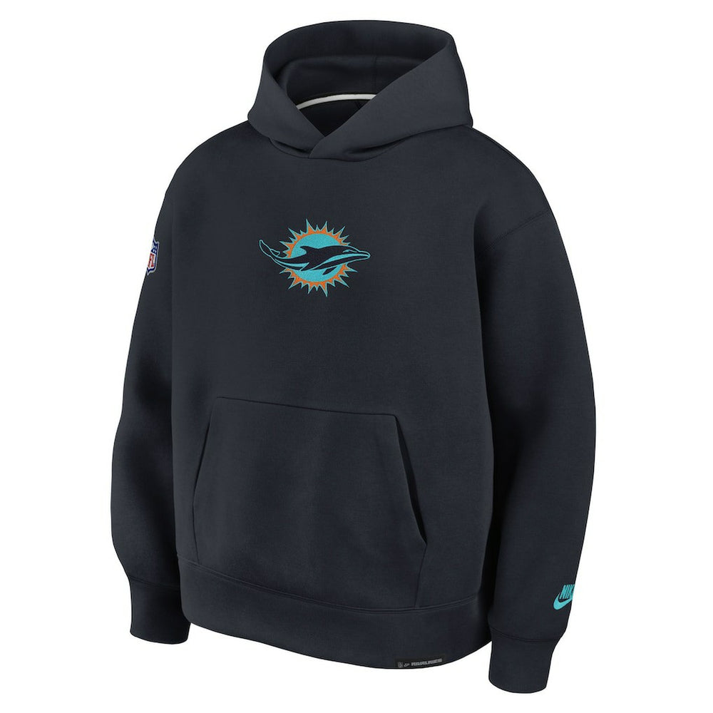 2025 Rivalries Collection Oversized Tech Fleece Hoodie - Miami Dolphins Hoodies