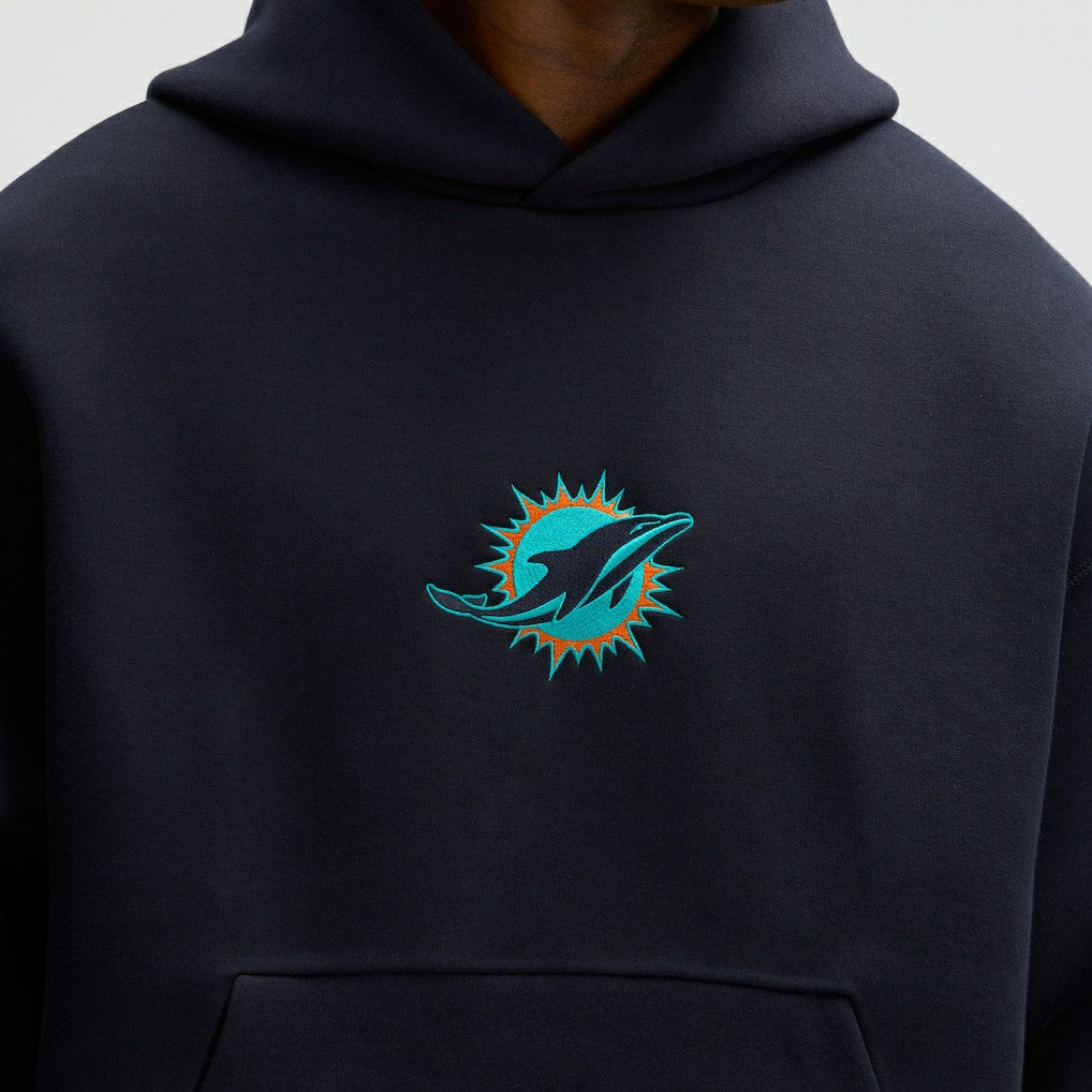 2025 Rivalries Collection Oversized Tech Fleece Hoodie - Miami Dolphins Hoodies