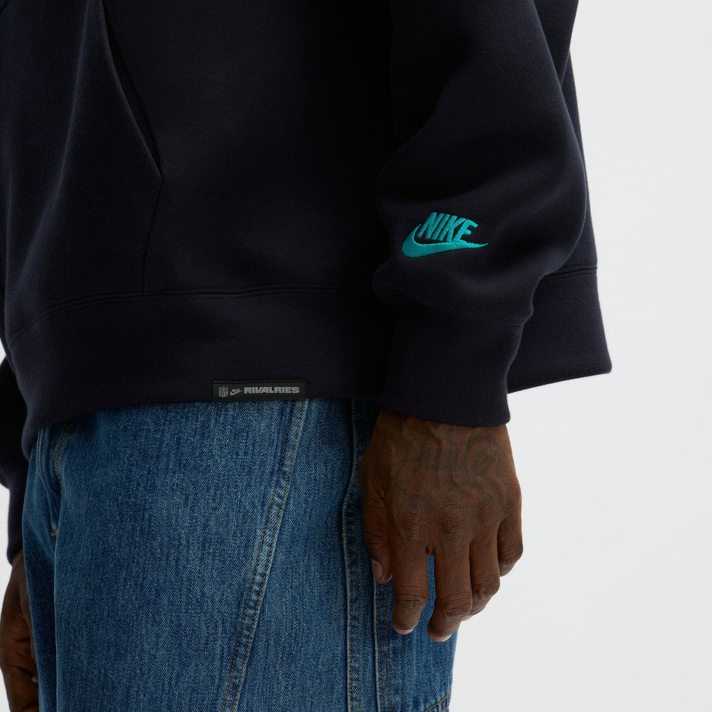 2025 Rivalries Collection Oversized Tech Fleece Hoodie - Miami Dolphins Hoodies