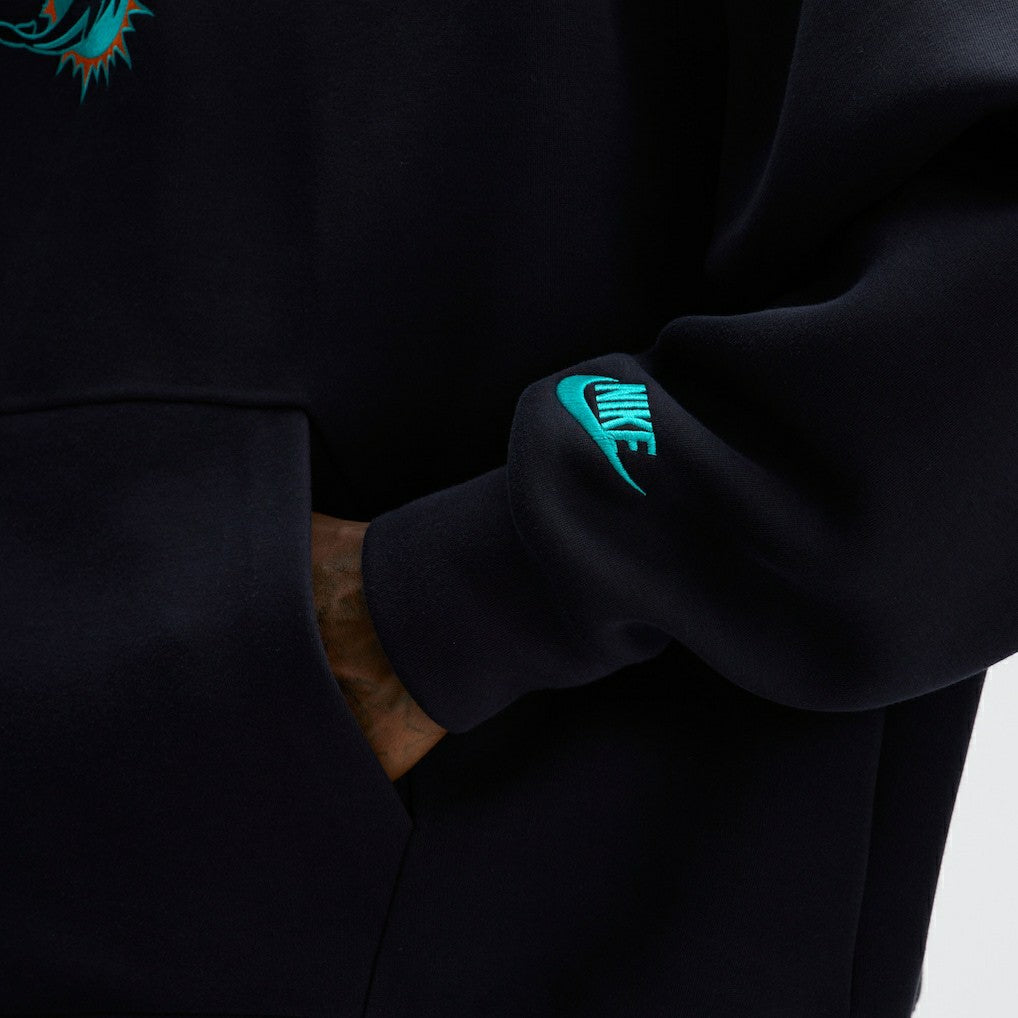 2025 Rivalries Collection Oversized Tech Fleece Hoodie - Miami Dolphins Hoodies