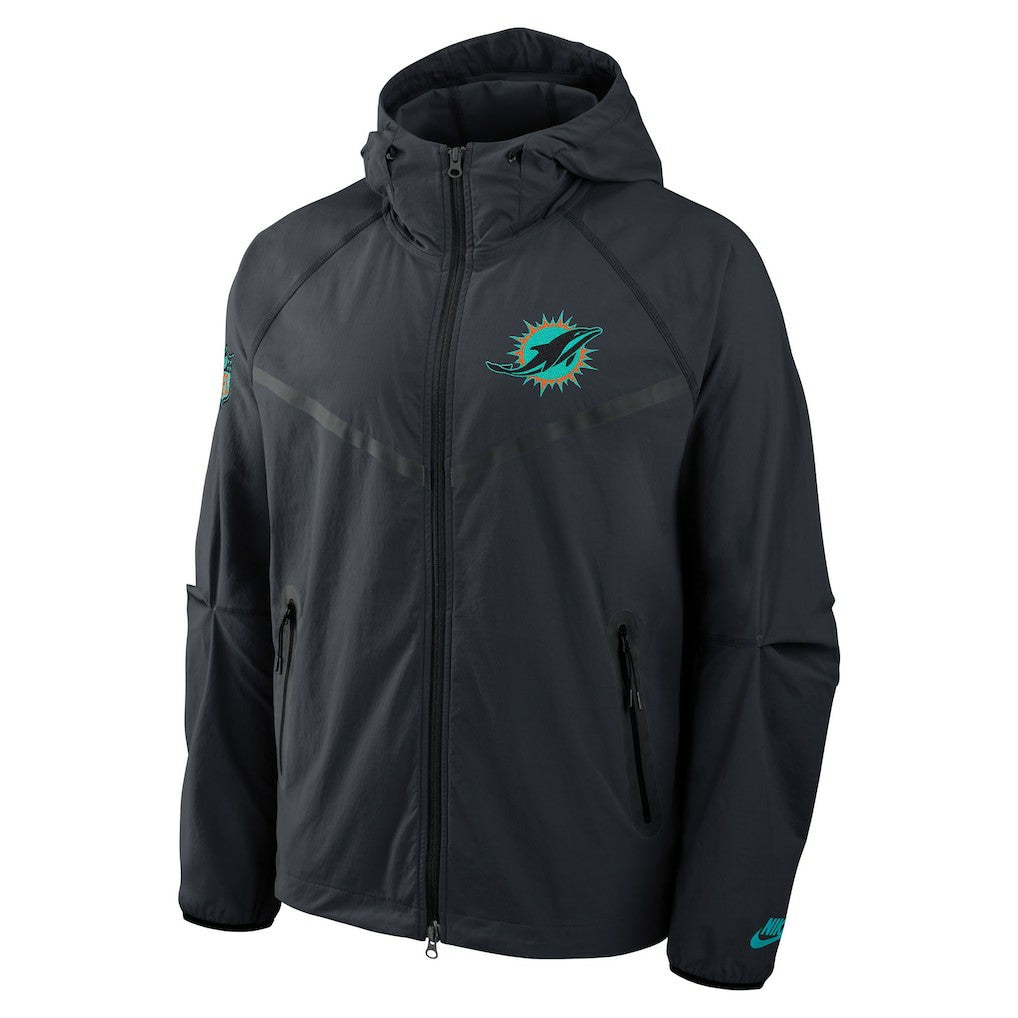 2025 Rivalries Collection Tech Raglan Full-Zip Jacket - Miami Dolphins Jackets