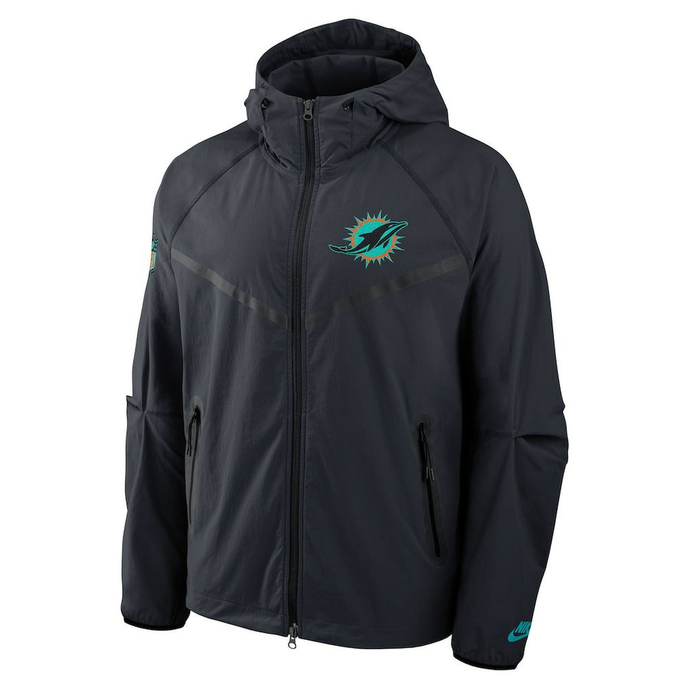 2025 Rivalries Collection Tech Raglan Full-Zip Jacket - Miami Dolphins Jackets