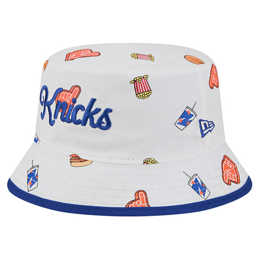New Era New York Knicks Team Cheer Reversible Bucket Hat