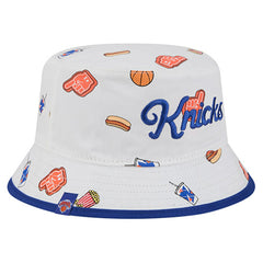 New Era New York Knicks Team Cheer Reversible Bucket Hat