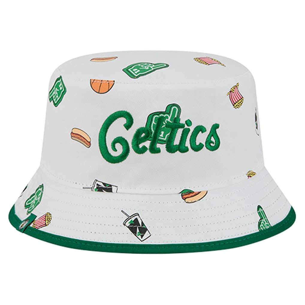 New Era Boston Celtics Team Cheer Reversible Bucket Hat