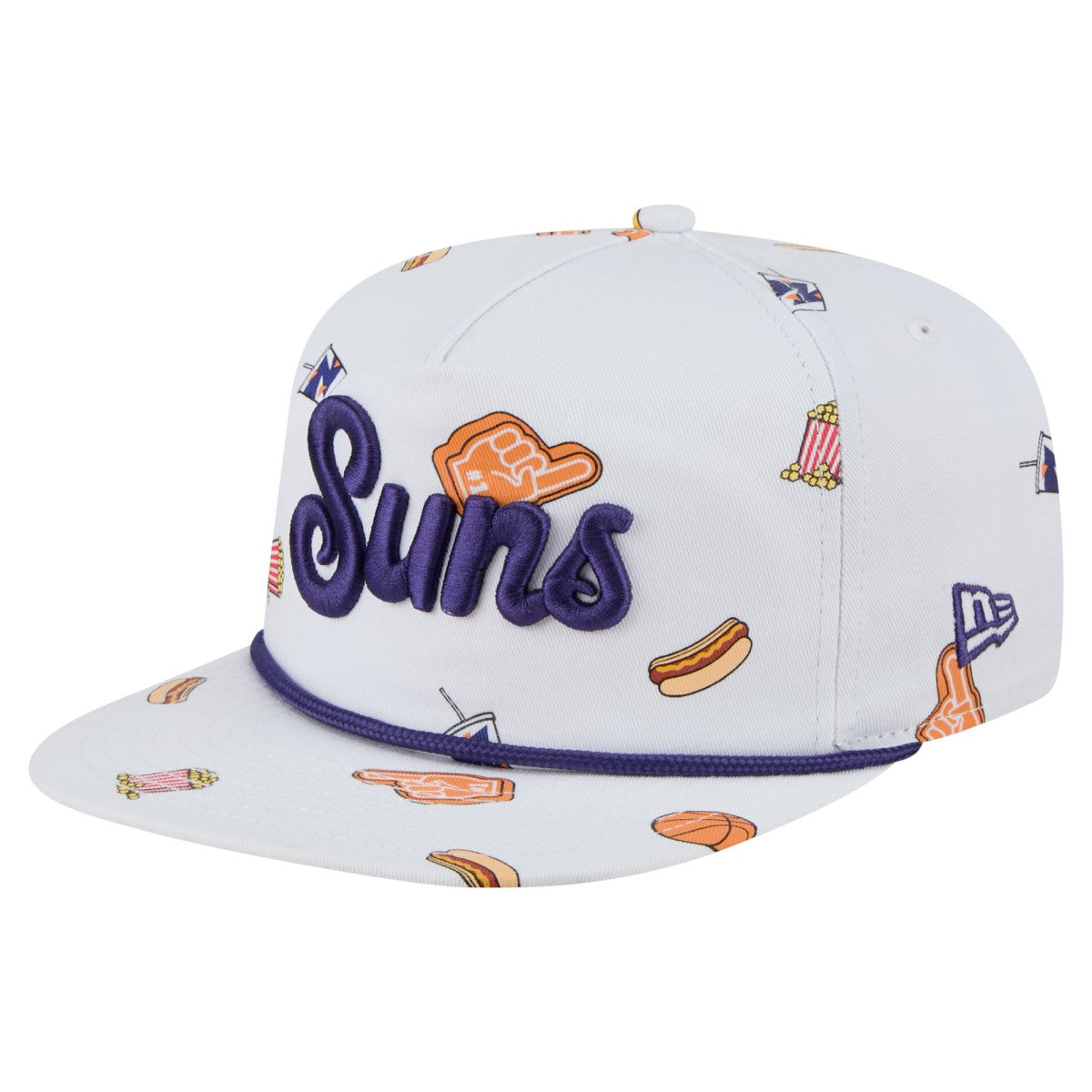 New Era Phoenix Suns Team Cheer Rope 19TWENTY Adjustable Hat