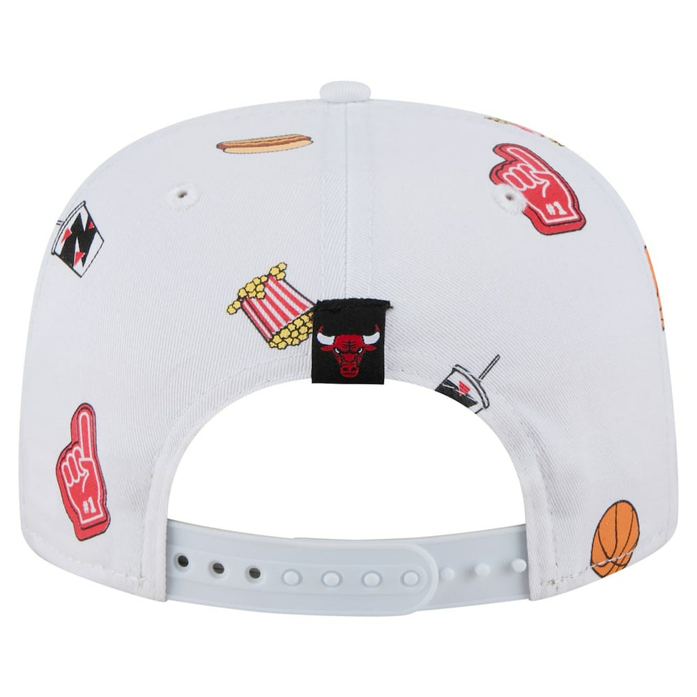 New Era Chicago Bulls Team Cheer Rope 19TWENTY Adjustable Hat