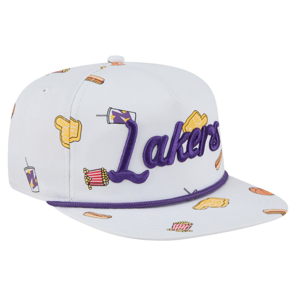 New Era Los Angeles Lakers Team Cheer Rope 19TWENTY Adjustable Hat