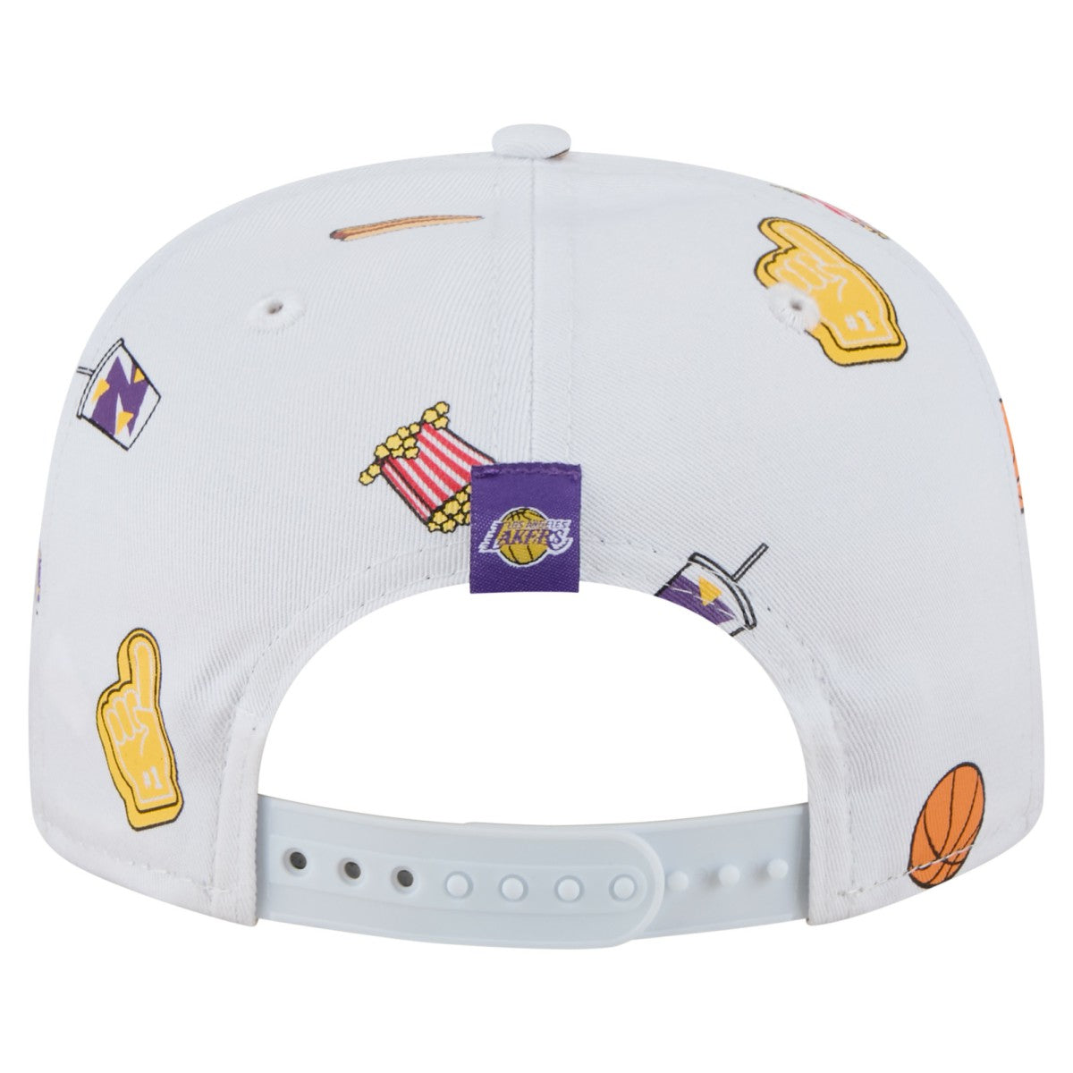 New Era Los Angeles Lakers Team Cheer Rope 19TWENTY Adjustable Hat