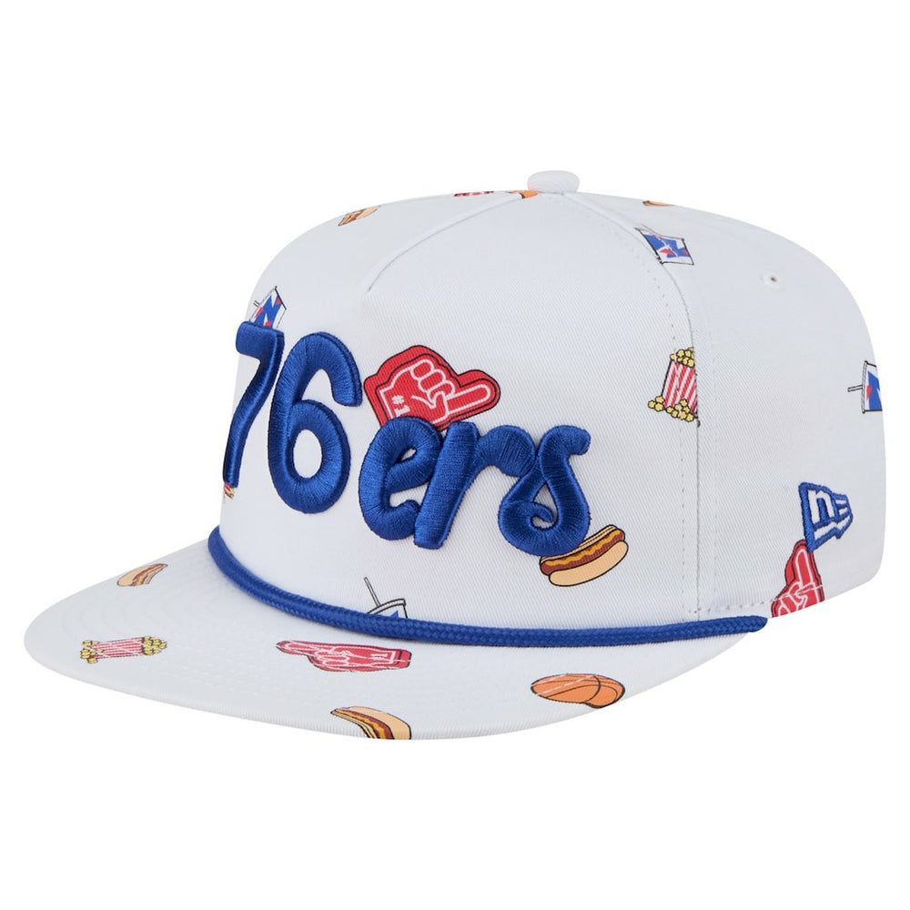 New Era Philadelphia 76ers Team Cheer Rope 19TWENTY Adjustable Hat