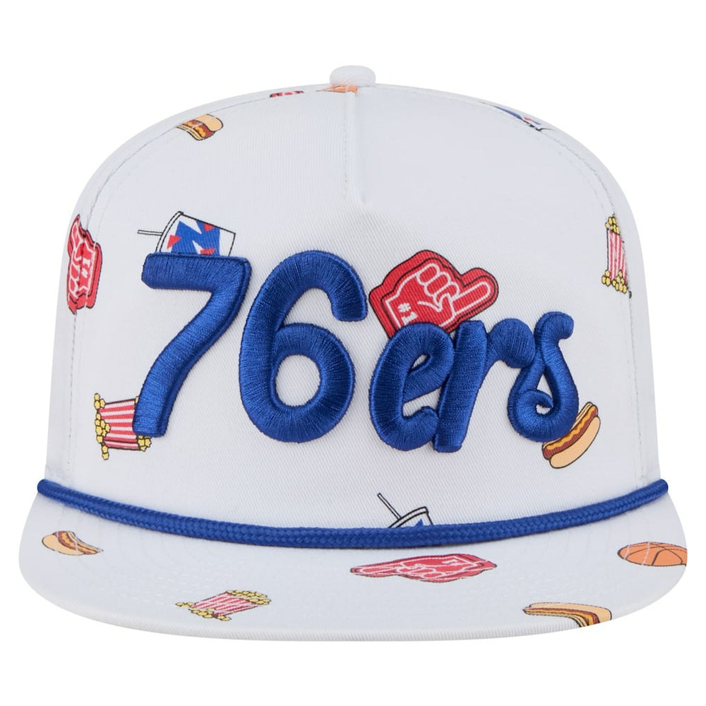 New Era Philadelphia 76ers Team Cheer Rope 19TWENTY Adjustable Hat
