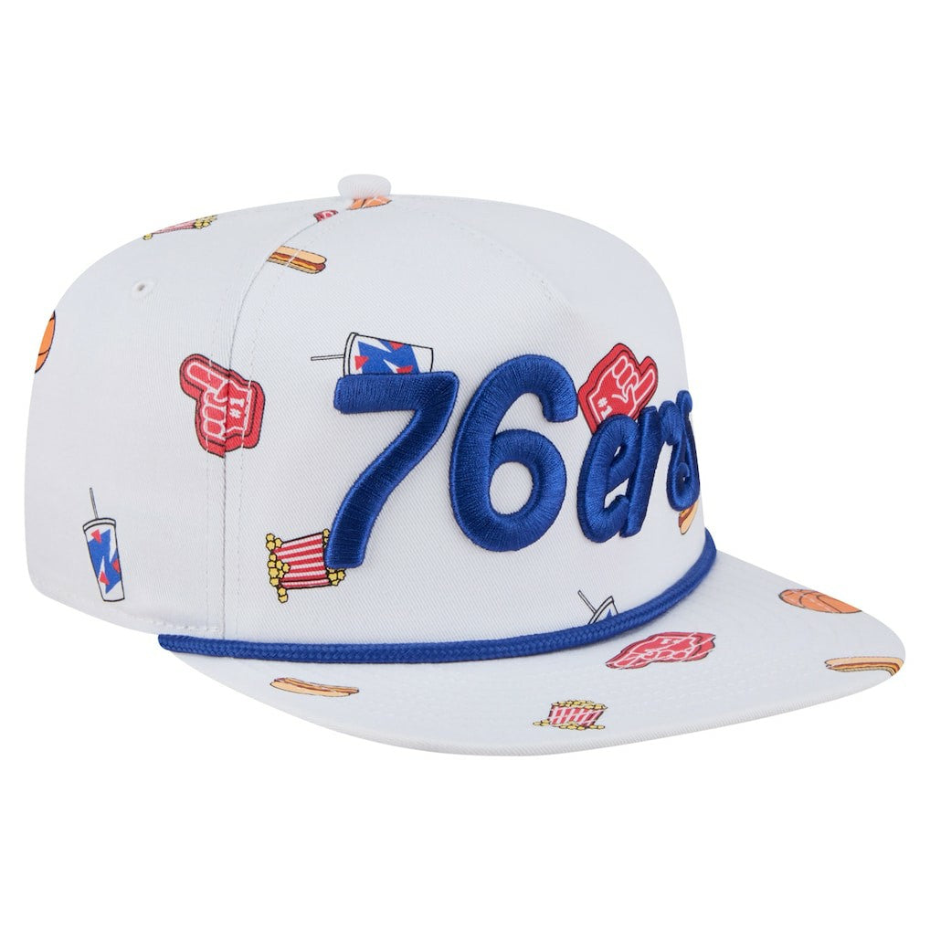 New Era Philadelphia 76ers Team Cheer Rope 19TWENTY Adjustable Hat