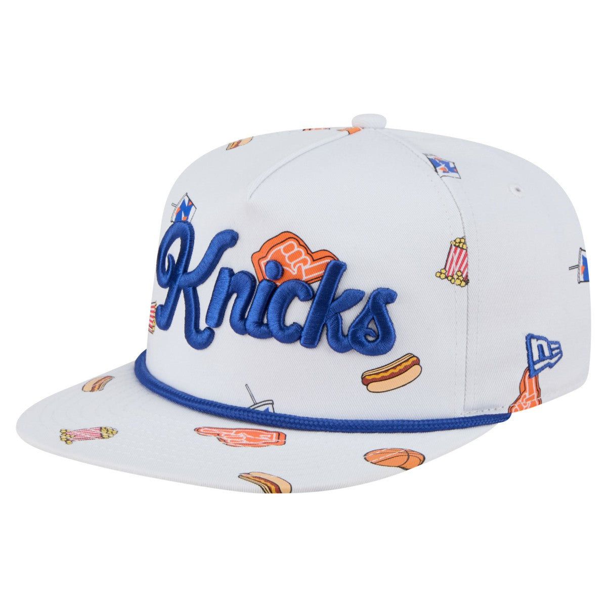 New Era New York Knicks Team Cheer Rope 19TWENTY Adjustable Hat