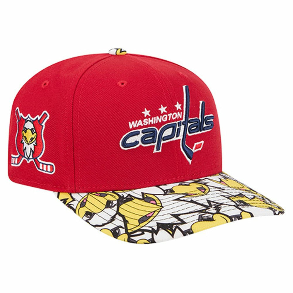NHL Washington Capitals New Era Mascot Visor 9SEVENTY Adjustable Hat