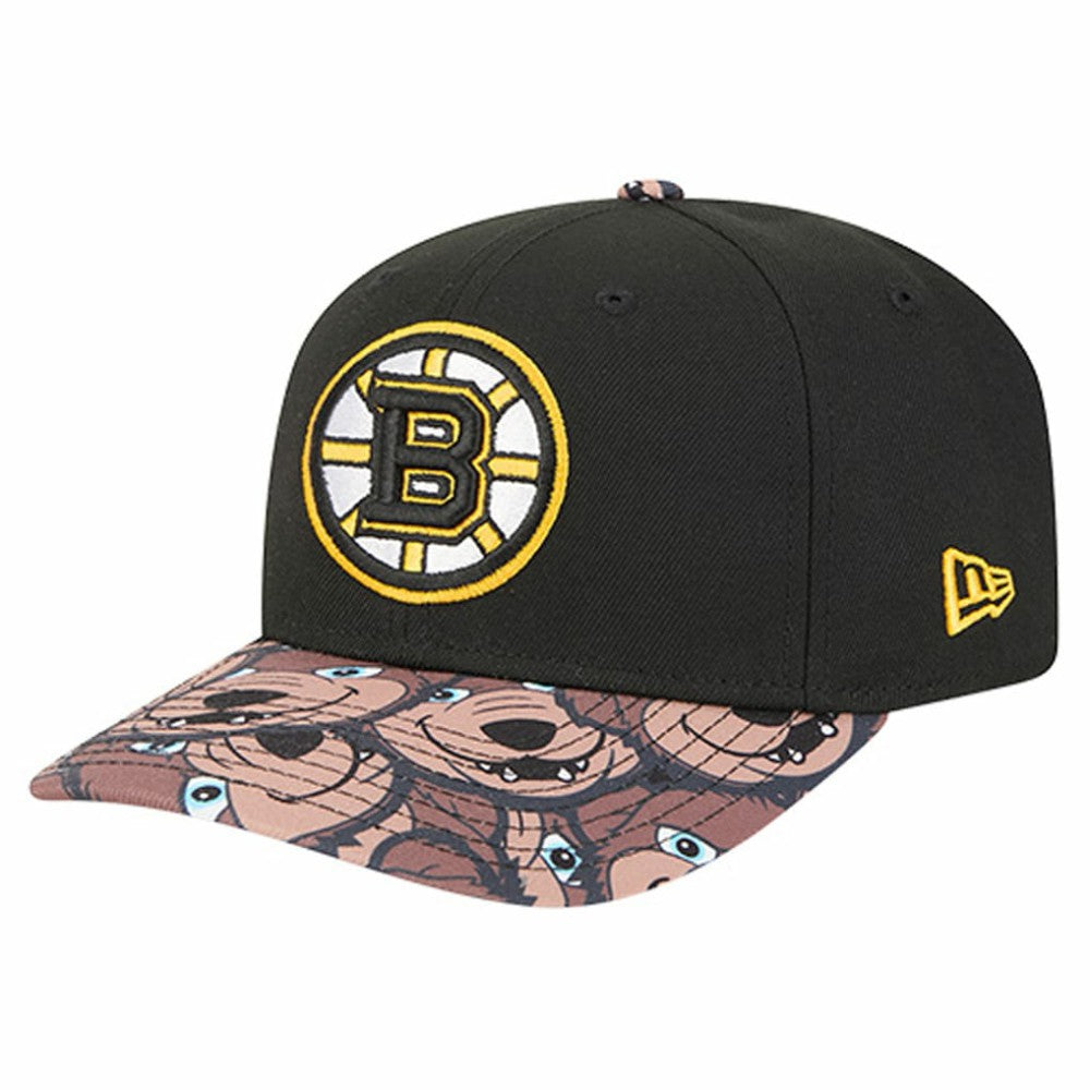 NHL Boston Bruins New Era Mascot Visor 9SEVENTY Adjustable Hat