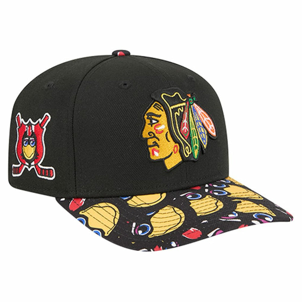NHL Chicago Blackhawks New Era Mascot Visor 9SEVENTY Adjustable Hat