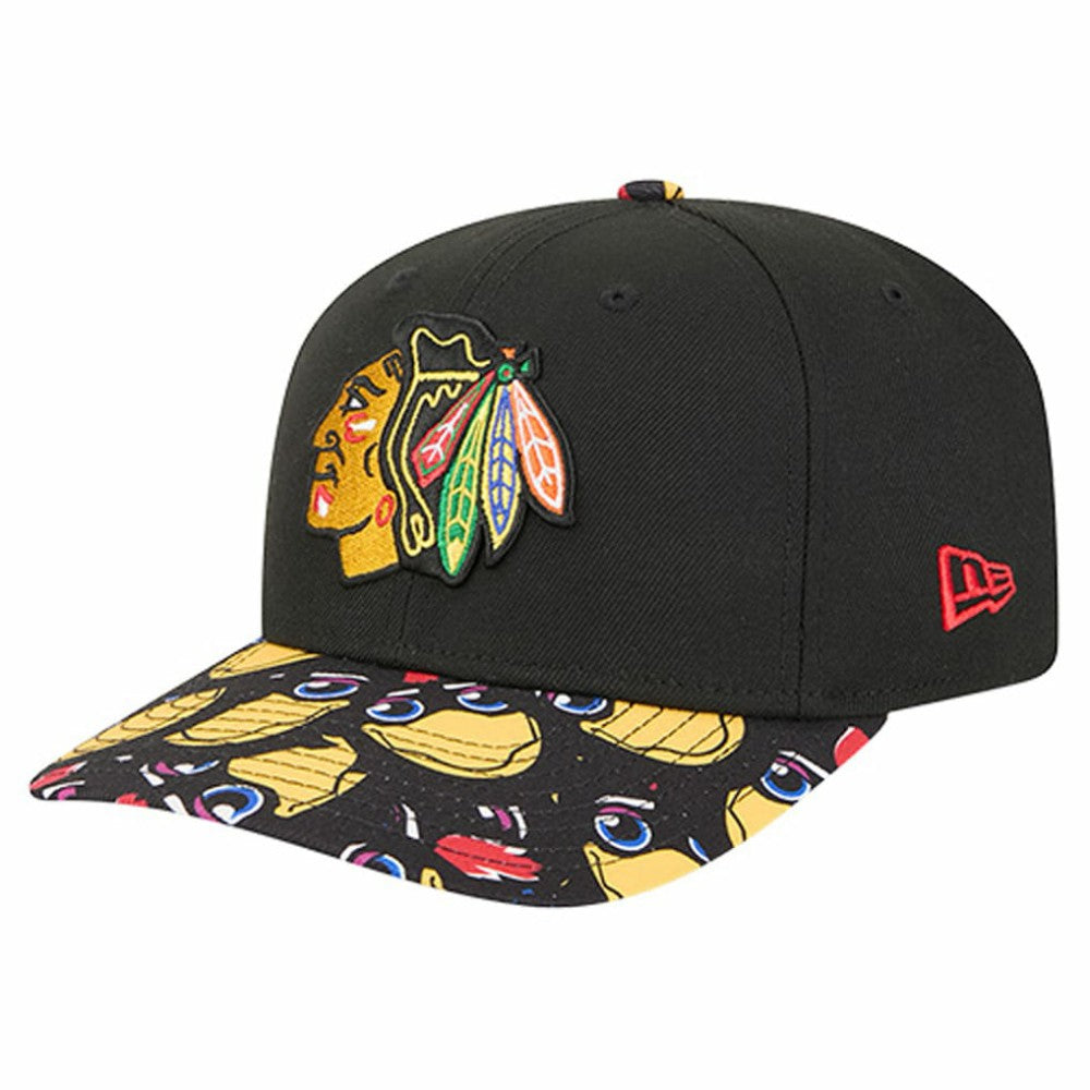 NHL Chicago Blackhawks New Era Mascot Visor 9SEVENTY Adjustable Hat