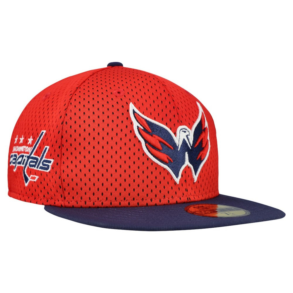 NHL Washington Capitals New Era Mesh Crown Two-Tone 59FIFTY Fitted Hat