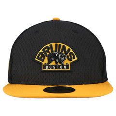 NHL Boston Bruins New Era Mesh Crown Two-Tone 59FIFTY Fitted Hat