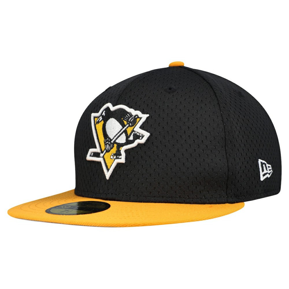 NHL Pittsburgh Penguins New Era Mesh Crown Two-Tone 59FIFTY Fitted Hat