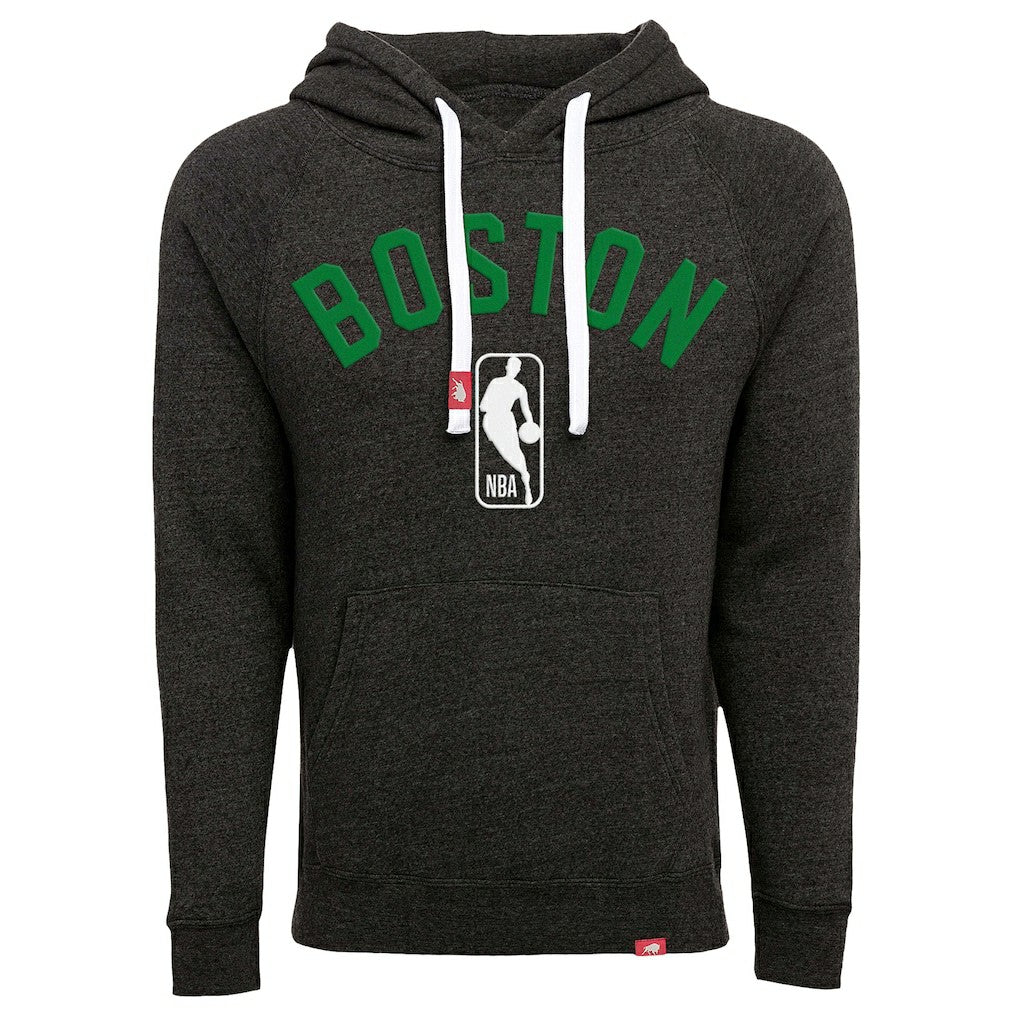 Boston Celtics Sportiqe Unisex Olsen Tri-Blend Pullover Hoodie