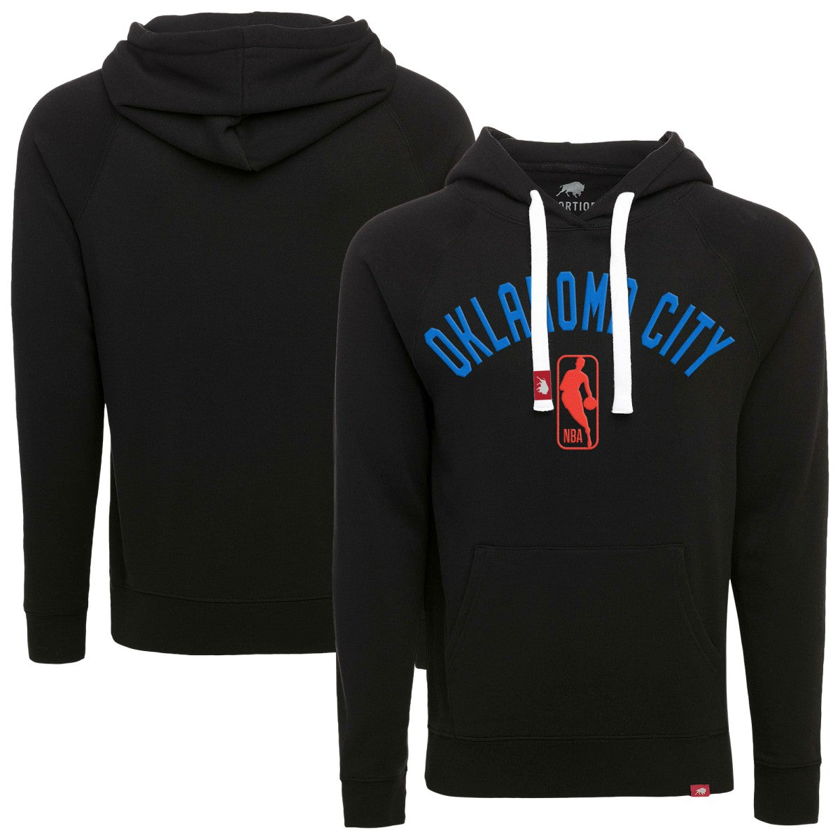 Oklahoma City Thunder Sportiqe Unisex Olsen Tri-Blend Pullover Hoodie
