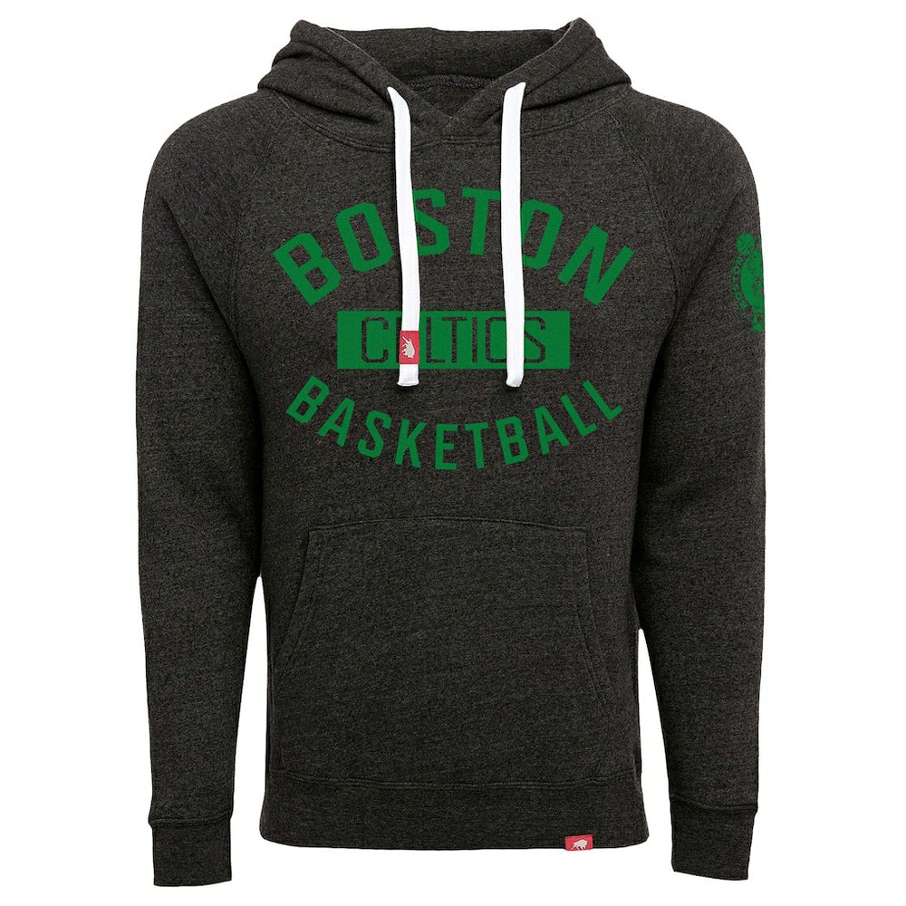 Boston Celtics Sportiqe Unisex Olsen Tri-Blend Pullover Hoodie