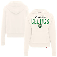 Boston Celtics Sportiqe Women's Ava Boxy Tri-Blend Pullover Hoodie