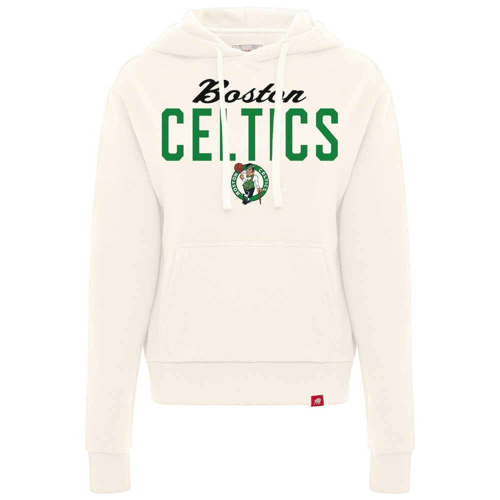 Boston Celtics Sportiqe Women's Ava Boxy Tri-Blend Pullover Hoodie