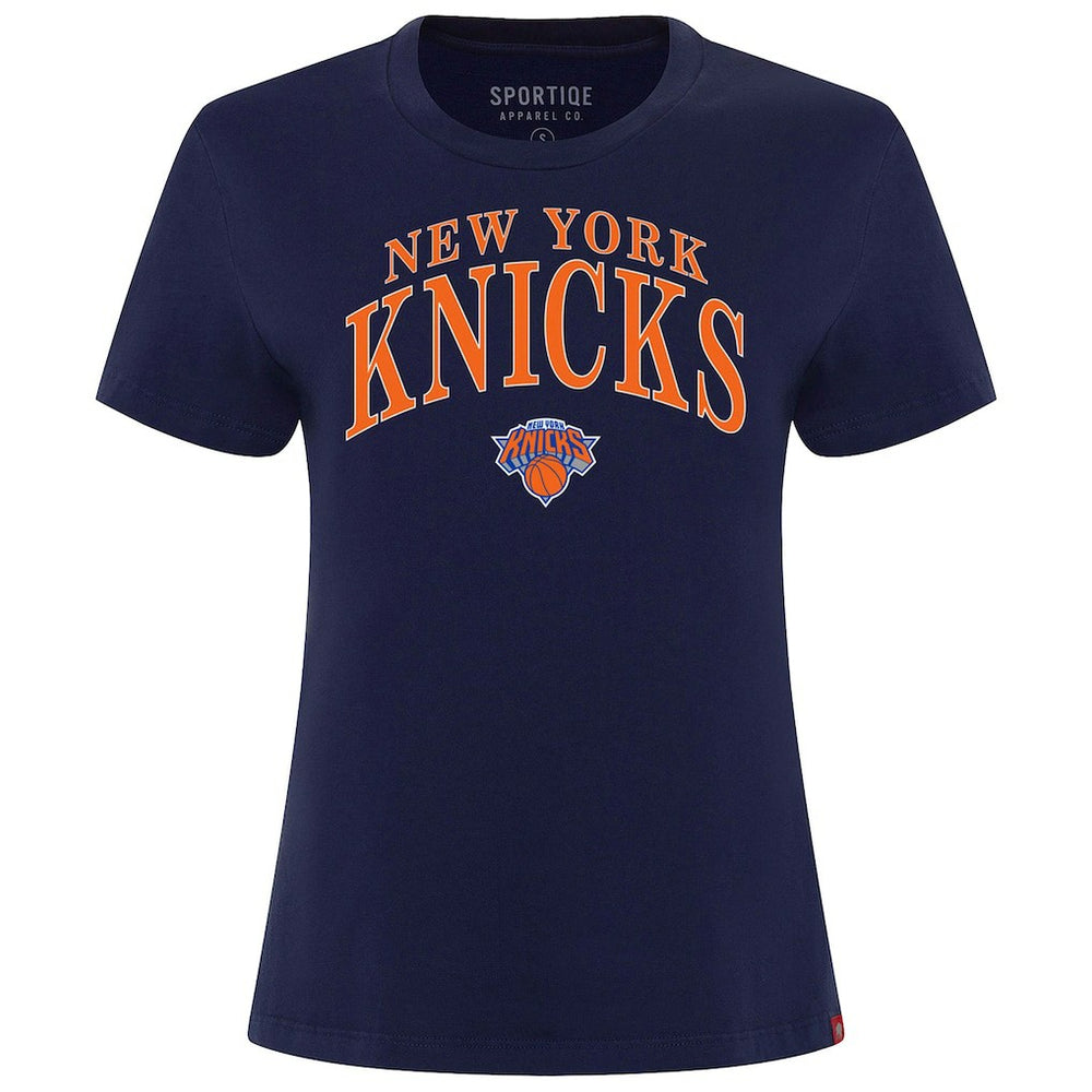 New York Knicks Sportiqe Women's Arcadia Boxy T-Shirt
