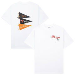 Enjoy Basketball x Chicago Bulls Unisex Hoop Enthusiast Capsule Collection T-Shirt - White outlet