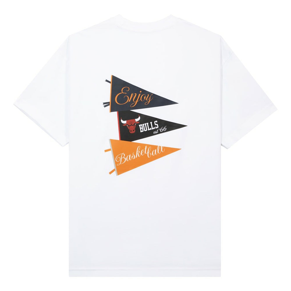 Enjoy Basketball x Chicago Bulls Unisex Hoop Enthusiast Capsule Collection T-Shirt - White outlet