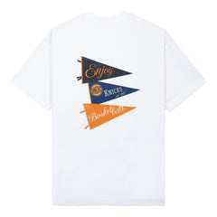 Enjoy Basketball x New York Knicks Unisex Hoop Enthusiast Capsule Collection T-Shirt - White sale