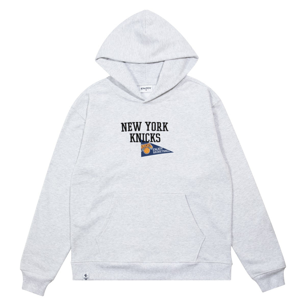 Enjoy Basketball x New York Knicks Unisex Hoop Enthusiast Capsule Collection Pullover Hoodie - Heather Gray outlet