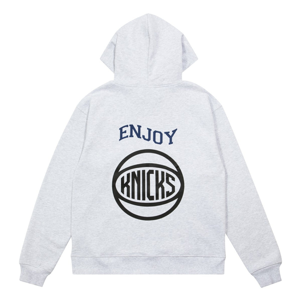 Enjoy Basketball x New York Knicks Unisex Hoop Enthusiast Capsule Collection Pullover Hoodie - Heather Gray outlet