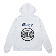 Enjoy Basketball x New York Knicks Unisex Hoop Enthusiast Capsule Collection Pullover Hoodie - Heather Gray outlet