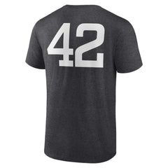 Charcoal Athletics Jackie Robinson Day Name & Number T-Shirt