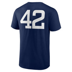Navy Houston Astros Jackie Robinson Day Name & Number T-Shirt